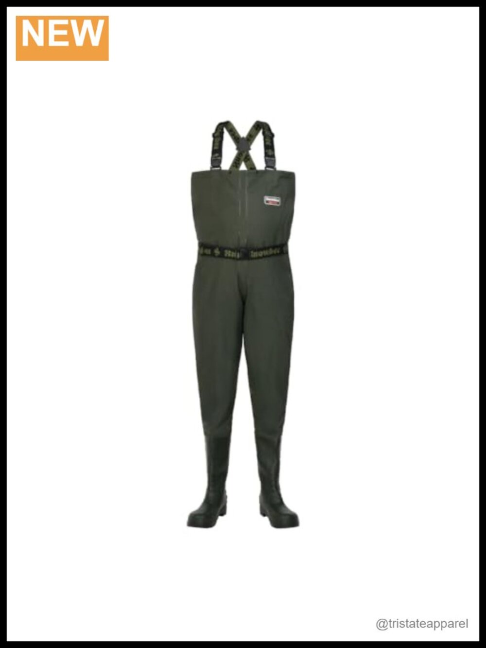 SNOWBEE Granite PVC Chest Waders Cleated Sole Reinforced Bootfoot Fishing